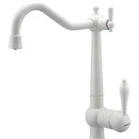Смеситель Paulmark Retro Re213226-431 (белый матовый)