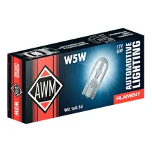 Лампа накаливания AWM W5W 12V 5 W (W2.1x9,5d)
