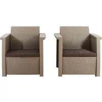 Обеденная группа Keter Toledo Duo 254010 (капучино)