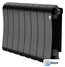 Биметаллический радиатор Royal Thermo Infinity 300 Noir Sable - 8 секций