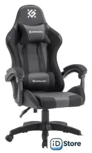 Игровое (геймерское) кресло Defender Okas (черный)