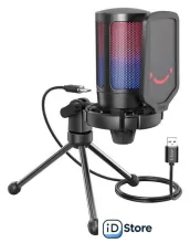 Проводной микрофон FIFINE A6V (черный)