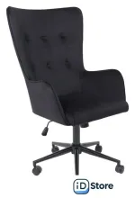 Офисное кресло AksHome Bella XL (Black Seven 035 велюр/черный)