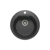 Кухонная мойка POLYGRAN ATOL 520 черный 16