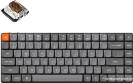Беспроводная клавиатура Keychron K3 Max RGB K3M-B3-RU (Gateron Low Profile Brown)
