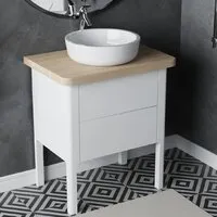 Мебель для ванных комнат Vela Тумба под умывальник Vela Грация 70Н под столешницу TU29566