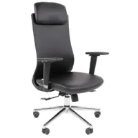 Кресло офисное CHAIRMAN 500LUX (экокожа черный)