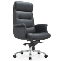 Офисное кресло SitUp WEST Chrome (экокожа Black)