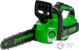 Аккумуляторная пила Greenworks GD24CS30K2 2007007UA (с 1-м АКБ 2 Ач)