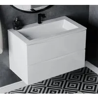 Мебель для ванных комнат Vela Тумба под умывальник Vela Бриз 80П под Luxor TU29104