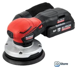 Эксцентриковая шлифмашина ELITECH COS 2012SL E2213.045.01 (с 2-мя АКБ)