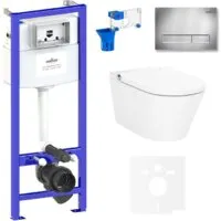 Унитаз подвесной Lavinia Boho Smart V-Clean 7 в 1 87561147