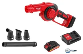 Бытовая (строительная) воздуходувка Wortex LX BB 1518-1 D ALL1 XLT SET 1334644 (с 1-им АКБ)