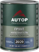 Грунт-наполнитель 2K "мокрый по мокрому" 31 - серый - Банка, 1,0л AUTOP 20/29