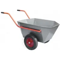 Двухколесная тачка КОМ ТХ 180 л (пневмоколеса)