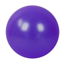 Фитбол с насосом UNIX Fit антивзрыв, 75 см (фиолетовый)