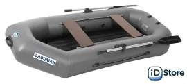 Моторно-гребная лодка Лоцман Стандарт 260 ВНД (серый)