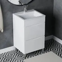 Мебель для ванных комнат Vela Тумба под умывальник Vela Бриз 50Н под Absolute TU30921