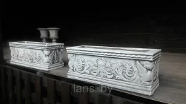 Цветочница бетонная "Япония" 760х250х320мм. Без дна.