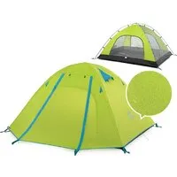 Кемпинговая палатка Naturehike P-Series NH18Z033-P 210T/65D (светло-зеленый)