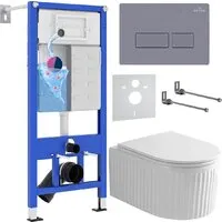 Унитаз подвесной Roxen StounFix Dual Fresh 968226