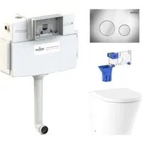 Унитаз приставной Lavinia Boho Relfix Biore 5 в 1 87060234 (хром пластик)