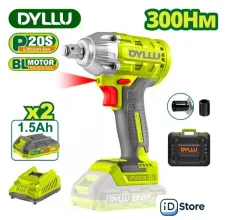 Гайковерт Dyllu DTCD1512 (с 2-мя АКБ, кейс)