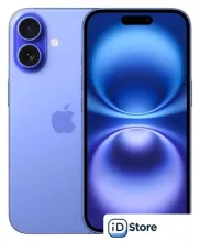 Телефон Apple iPhone 16 128GB (ультрамарин)