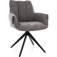 Стул с подлокотниками Signal Gio (t.252 серый/черный)