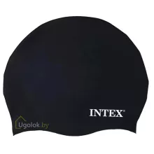 Шапочка для плавания 55991 Intex 8 (черный)