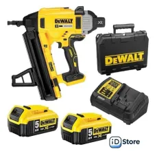 Гвоздезабиватель DeWalt DCN890P2 (с 2-мя АКБ, кейс)