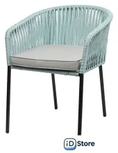 Стул Bergenson Bjorn Reed BB0000814 (черный/серо-голубой)