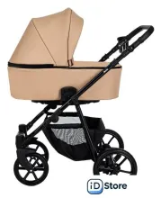 Универсальная коляска Pituso Tossa 2 в 1 (кожа, camel)