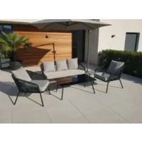 Комплект садовой мебели Sundays Siracusa SFS306 (серый)