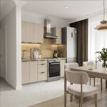 Кухня Корнелия Марика 1,3 без столешницы, Капучино софт