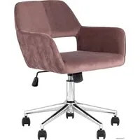 Офисное кресло Stool Group Ross велюр (розовый)