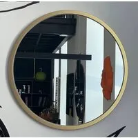 Мебель для ванных комнат Vela Зеркало Vela Лофт 100 круг золото матовое ZK89457