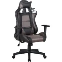 Игровое (геймерское) кресло Brabix GT Racer GM-100 (черный/коричневый)