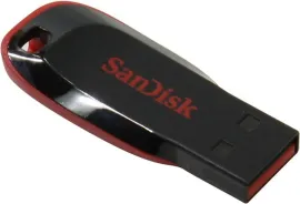 USB Flash SanDisk Cruzer Blade Black 128GB (SDCZ50-128G-B35)