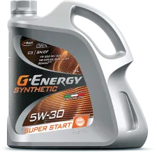 Масло G-Energy Synthetic Super Start 5W-30 4л