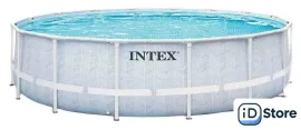 Каркасный бассейн Intex Prism Frame Chevron 26746 (488х122)