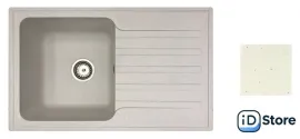 Кухонная мойка БелЭворс Styl L (белый)