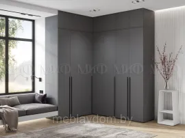 Шкафы Норд (Модульная композиция 1) - Графит (МИФ)