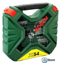 Набор отвертка с битами Bosch X-Line Classic 2607010610 54 предмета