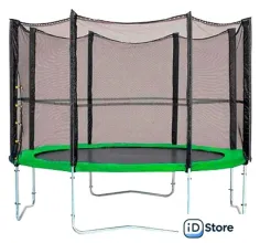 Батут Sundays Acrobat-D312 (зеленый, с сеткой)