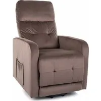 Электрический реклайнер Signal Otus II Velvet Bluvel 38 (капучино)