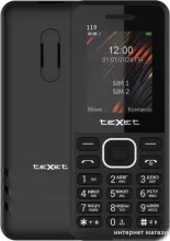 Кнопочный телефон TeXet TM-119 (черный)