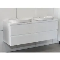 Мебель для ванных комнат Vela Тумба под умывальник Vela Мира 140П 4 ящика TU47102