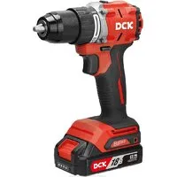 Ударная дрель-шуруповерт DCK KDJZ2060i Type AM (с 2-мя АКБ, кейс)