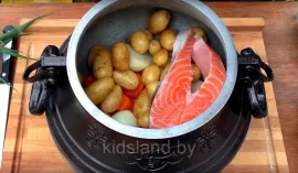 Афганский казан Rashko Baba полированный 5 литров, с ручками